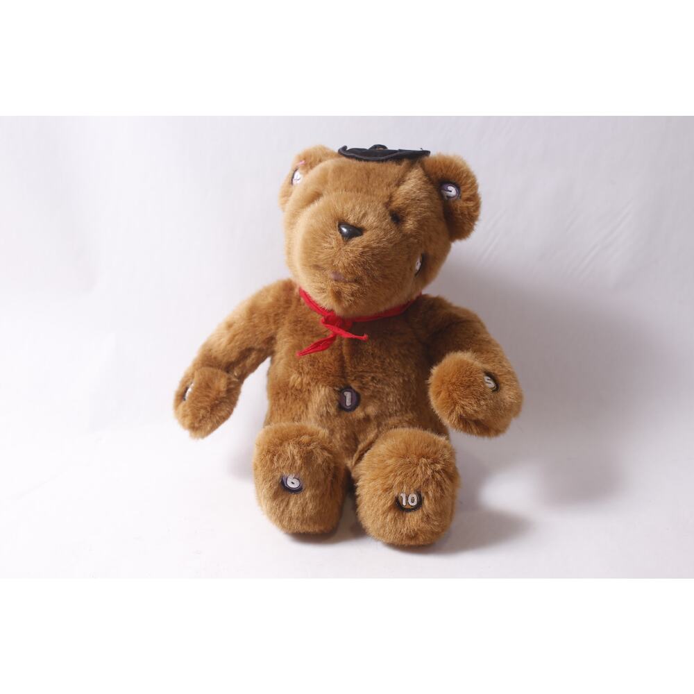 Tested Works 1998 General Creation Teacher Teddy Plush Math Learning